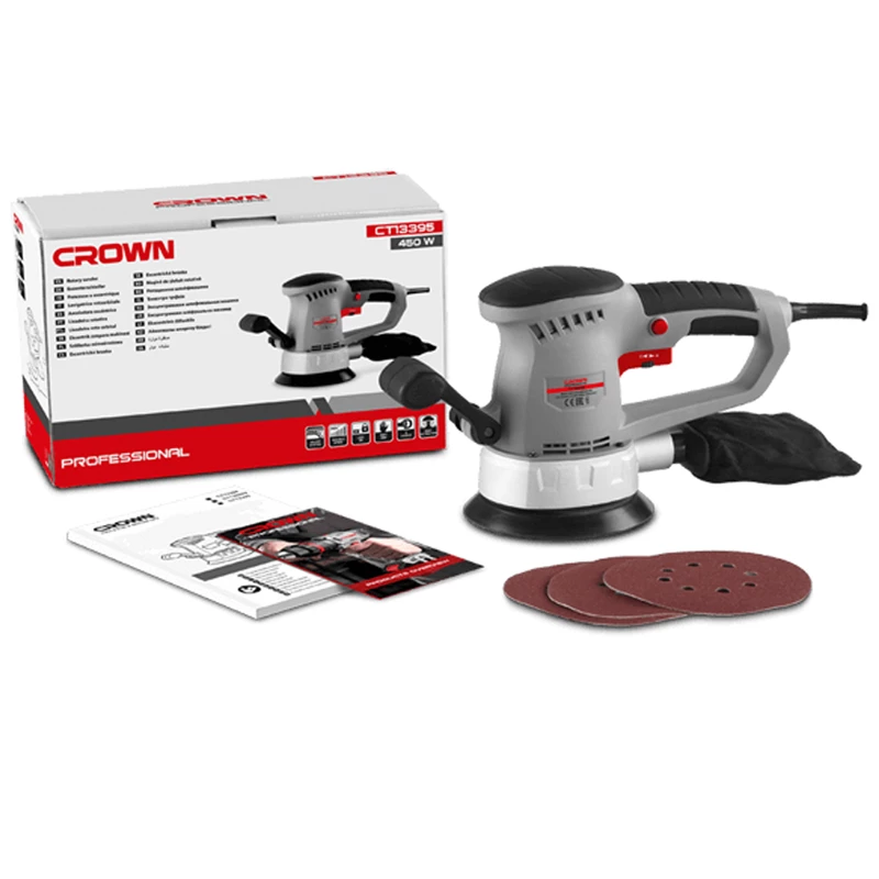 Crown Rotary Sander 150 mm CT13395