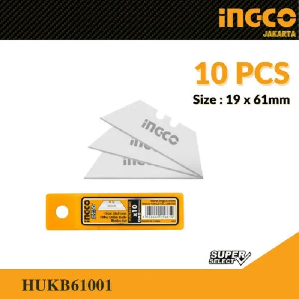 Ingco HUKB61001 Utility Knife Blades Set