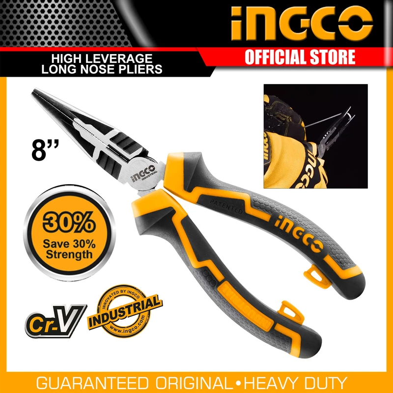 Inco HHLNP-28200 narrow tail pliers, size 8 inches
